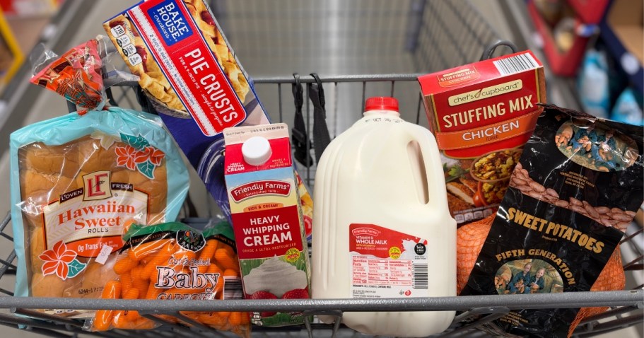 Thanksgiving Dinner for 10 UNDER $39 at ALDI – Including Turkey & Dessert!