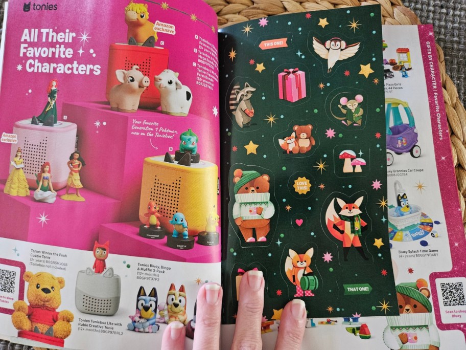 amazon gift book spread