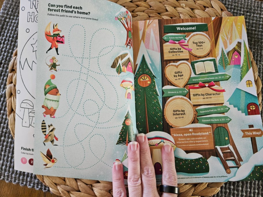 amazon gift book spread