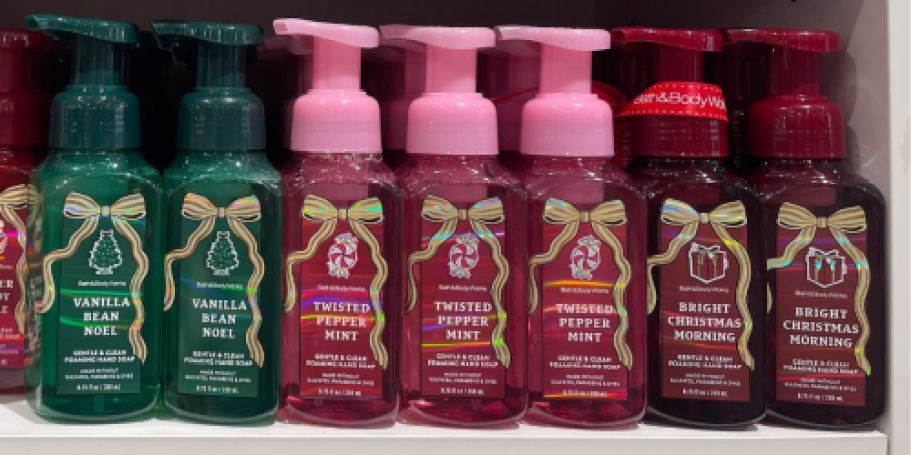 Today ONLY: Bath & Body Works Hand Soaps Just $2.99 (Reg. $9)