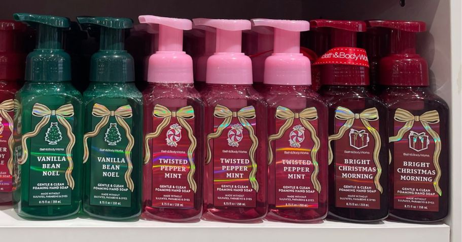 Today ONLY: Bath & Body Works Hand Soaps Just $2.99 (Reg. $9)