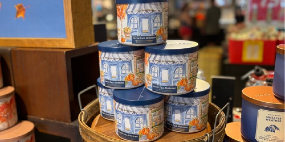 NEW Bath & Body Works Fall Scents Just Dropped (& They’re on Sale!)