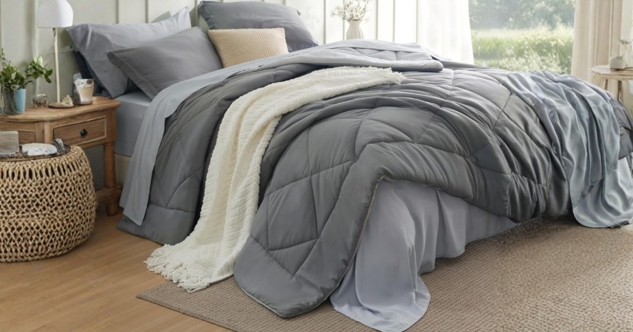 Bedsure Queen Comforter 7-Piece Sets from $29.98 on Amazon