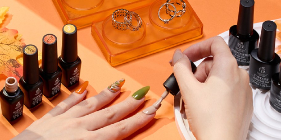 Grab This Beetles 20 Fall Colors Gel Polish Set For $19.99 Shipped w/ Amazon Prime