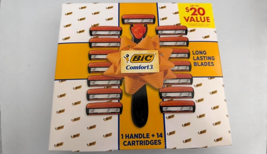 BIC Comfort 3 Razor w/ 14 Refills Just $5 Shipped on Amazon (Practical Stocking Stuffer)