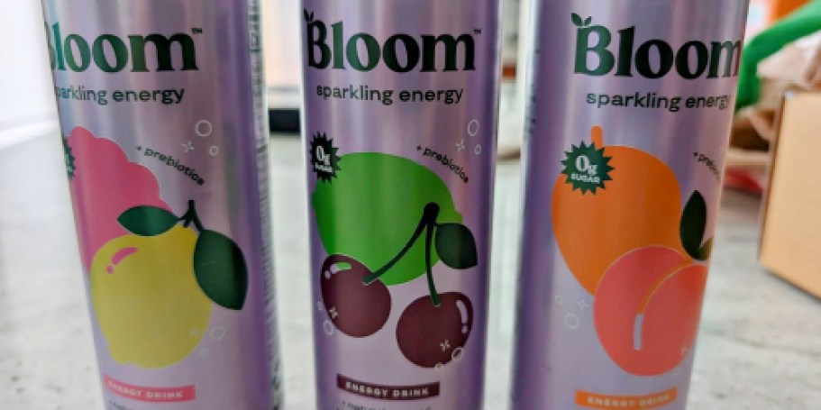 Bloom Nutrition Sparkling Energy Drink 12-Pack Just $17.64 Shipped on Amazon