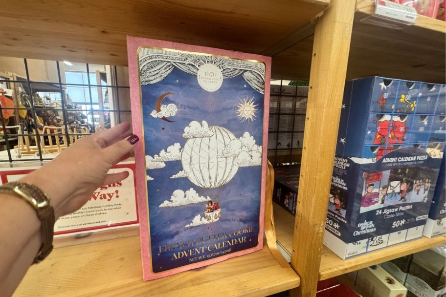 butter cookie advent calendar