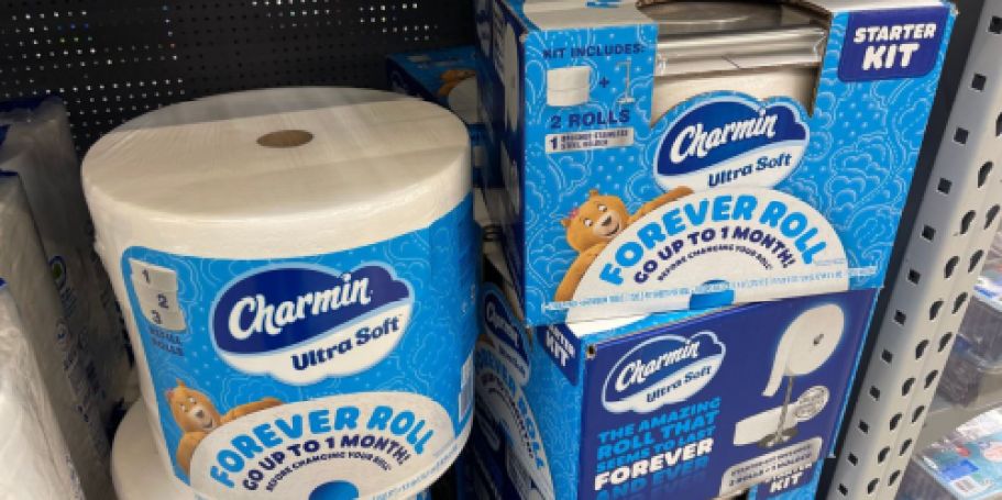 Charmin Forever Roll Starter Kit & Refills Just $27.98 After Cash Back at Target