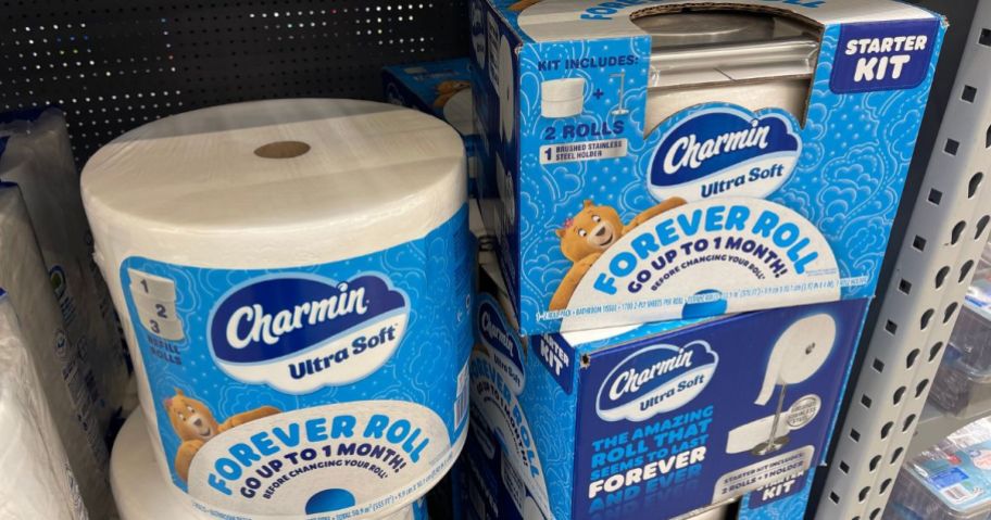 charmin forever rolls and starter kit in store