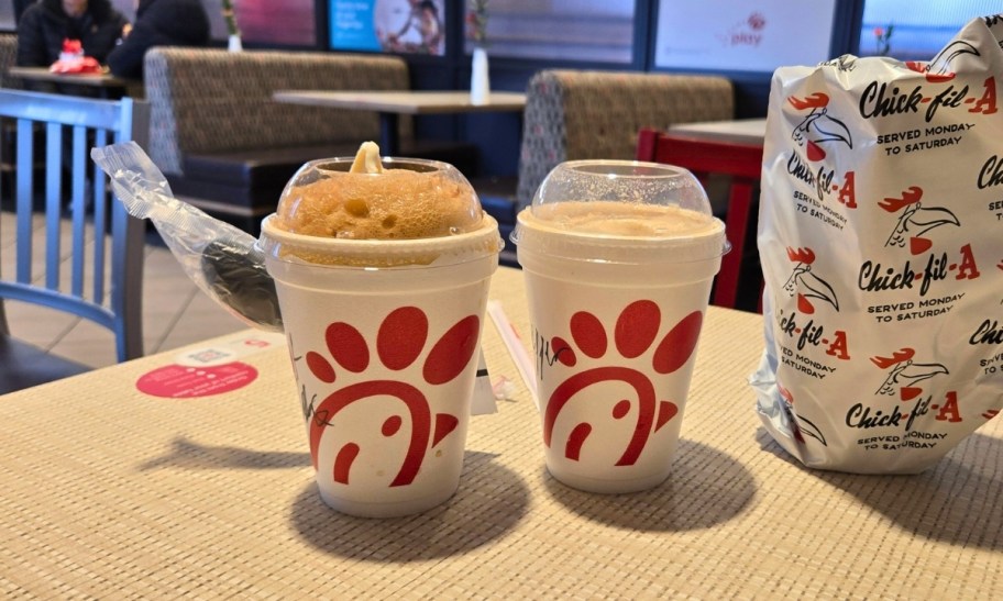 chick fil a frosted and soda floats