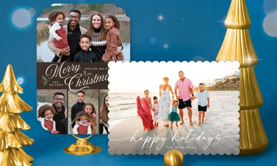 Up to 85% Off Custom Photo Christmas Cards (Prices from 41¢ Each!)