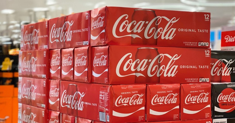 Coca-Cola Can 12-Packs from $4.40 Each Shipped on Amazon