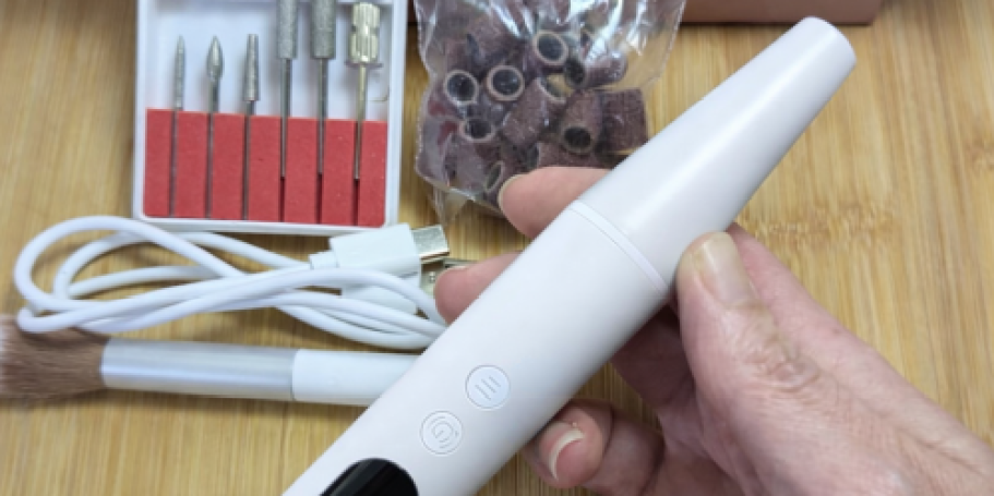 Electric Nail Drill Kit Just $7.99 Shipped for Amazon Prime Members (Reg. $30)