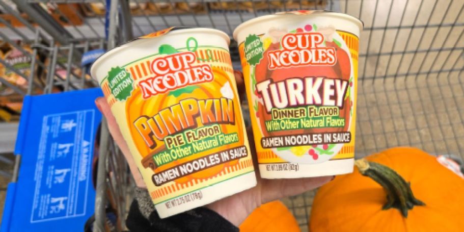 Thanksgiving in a Cup? We Tried the Limited Edition Cup Noodles Flavors!