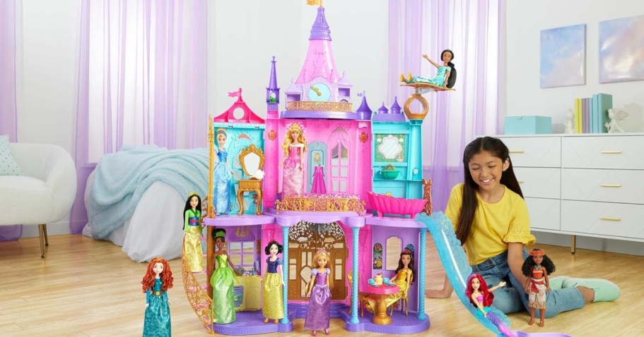 Disney Princess Castle Playset Just $62 Shipped on Amazon (Reg. $162) | 4-Foot Tall + Lights & Sound