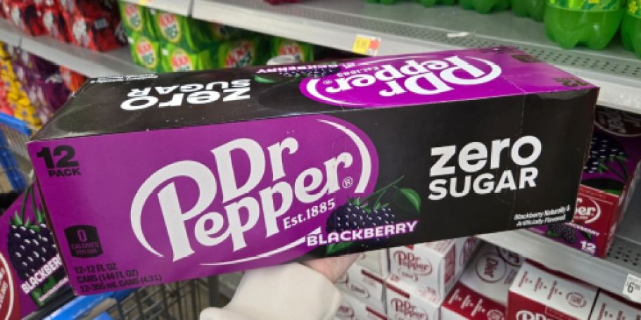 Dr Pepper 12-Packs from $4.98 Each Shipped on Amazon
