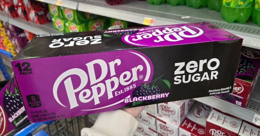 Dr Pepper 12-Packs from $4.98 Each Shipped on Amazon