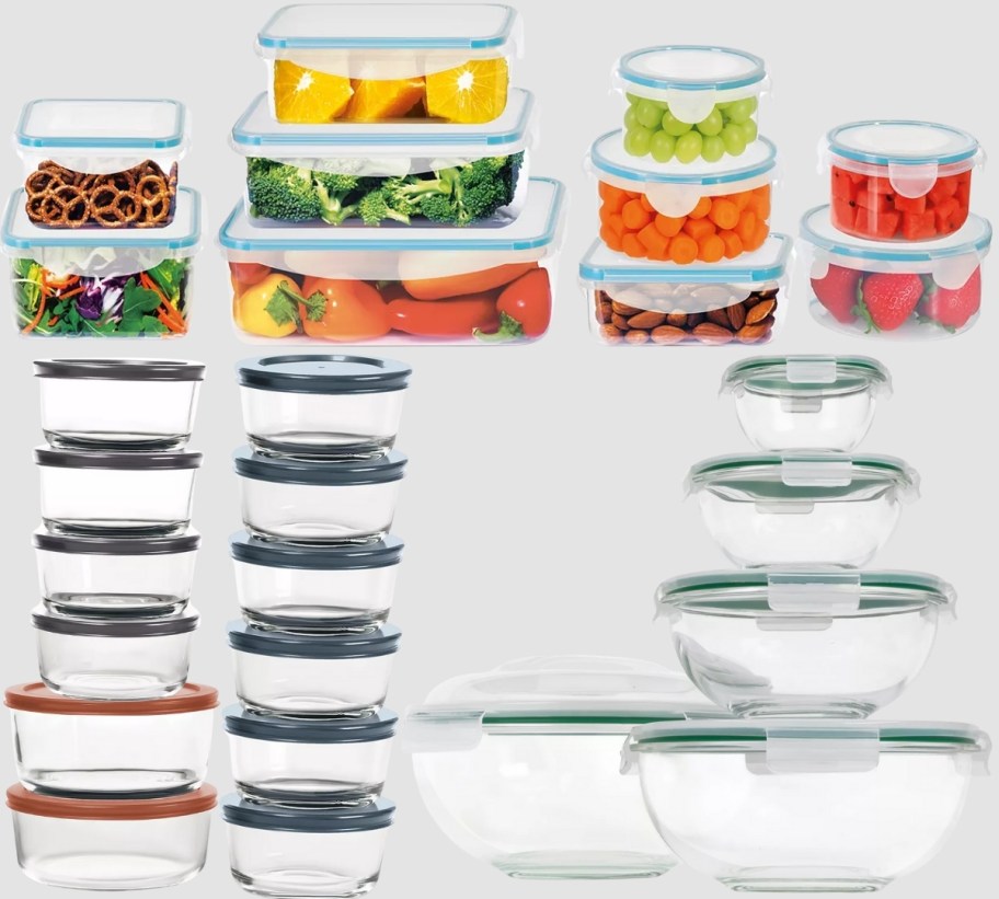 3 food storage bowl sets