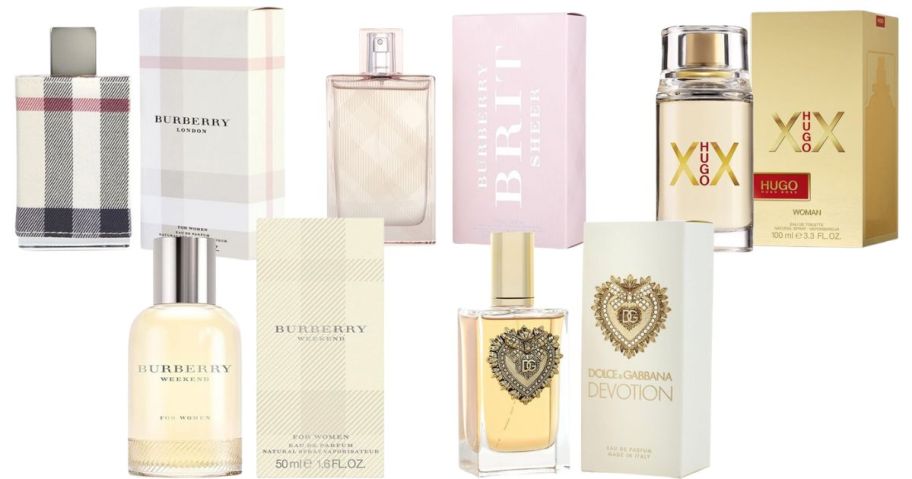 various fragrances