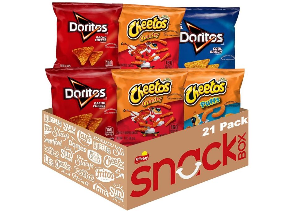 Frito-Lay Doritos & Cheetos Mix 21-Count Variety Pack