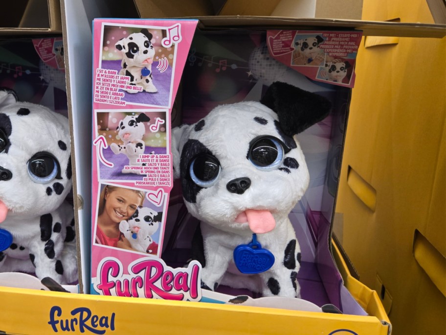 Dalmatian toy in packaging 