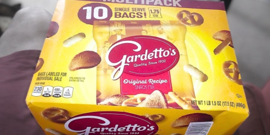 Gardetto’s Snack Mix 10-Packs from $4 Each Shipped on Amazon