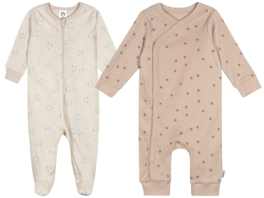 gerber Sleep 'N Play and pajamas