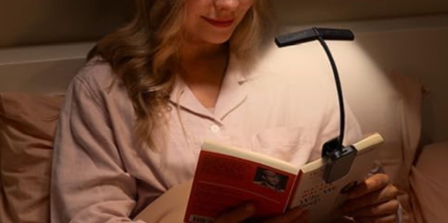 Clip-On Rechargeable Book Light Just $4.99 on Amazon (Reg. $16)