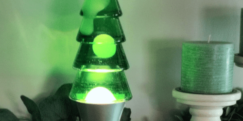 Festive Christmas Tree Lava Lamp Just $26 Shipped for Amazon Prime Members