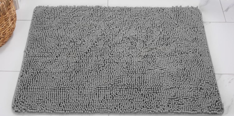 Gorilla Grip Chenille Bath Mat Only $7.59 on Amazon | Over 50K 5-Star Ratings