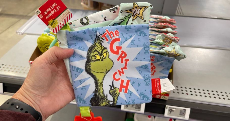 Infantino Lil’ Explorer Soft Book in hand in store