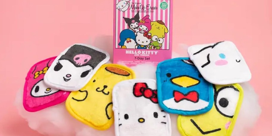 7 makeup eraser pads and box