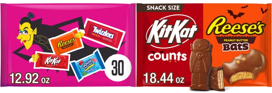 hersheys and reeses candy bags 