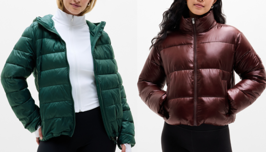 two stock images of jackets