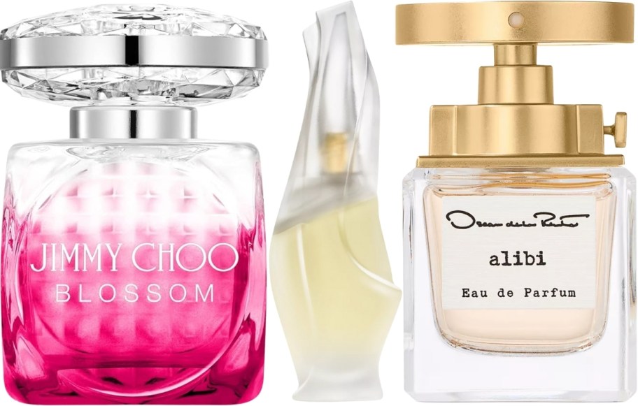 3 bottles of womens perfume