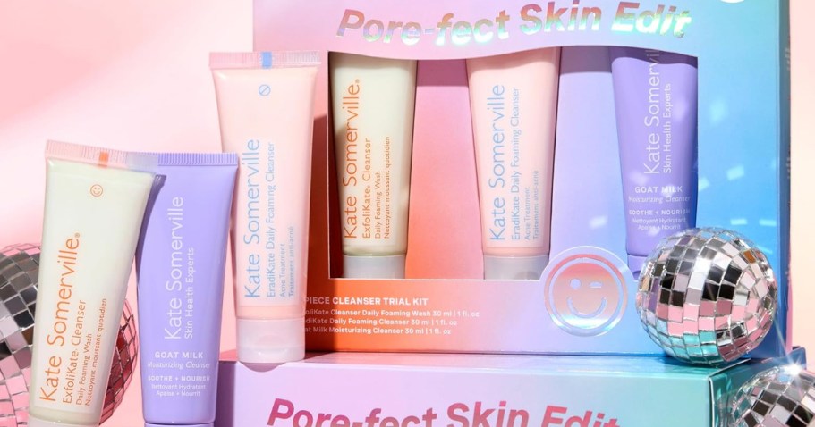Kate Somerville Pore-fect Skin Travel Kit Only $19.50 on Amazon (Reg. $39)