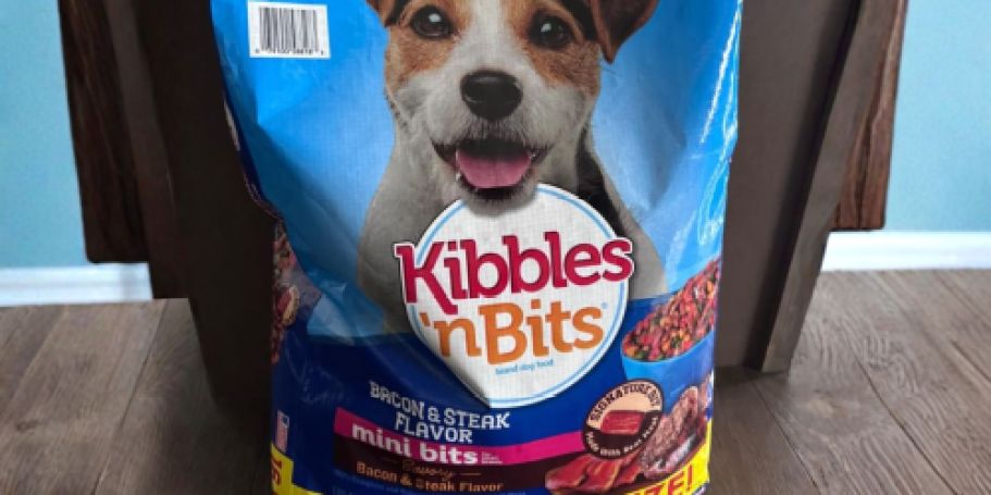 Kibbles ‘n Bits Mini Bits Dry Dog Food 3.5lb Bag Only $4.48 Shipped on Amazon