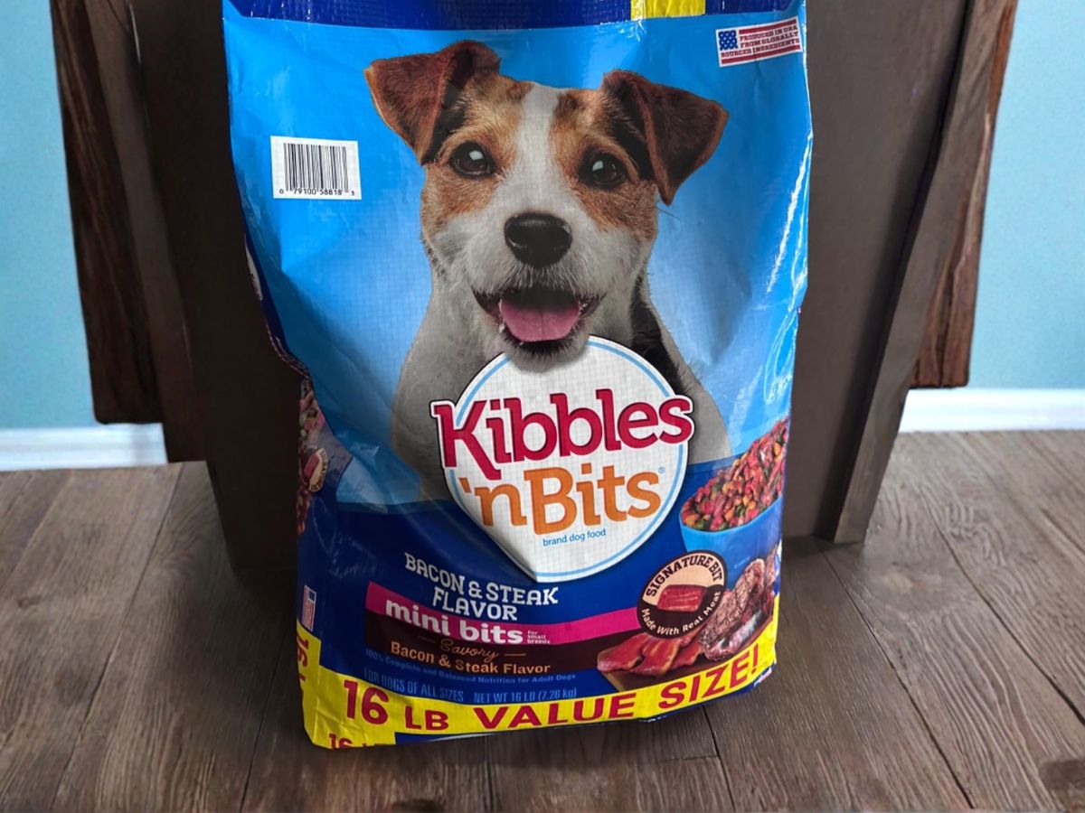 Kibbles 'n Bits Mini Bits Dry Dog Food 3.5lb Bag Only 4.48 Shipped on