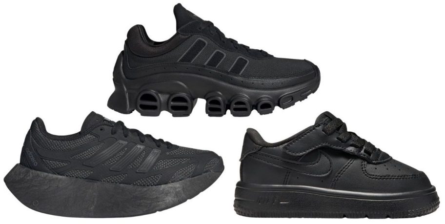 adidas and nike kids shoes