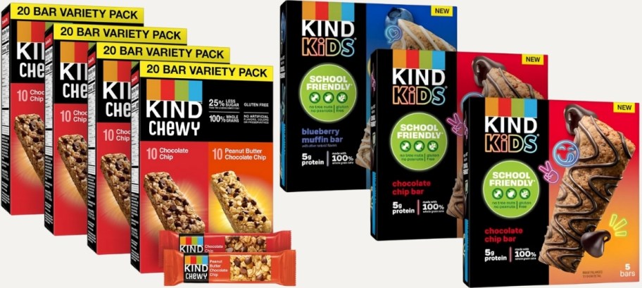 two kind bar variety packs