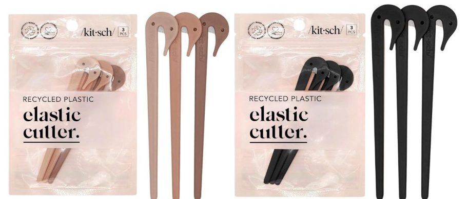 two Kitsch Hair Tie Cutter packages