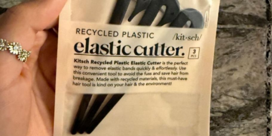 Kitsch Hair Tie Cutter 3-Pack Only $4.50 Shipped on Amazon