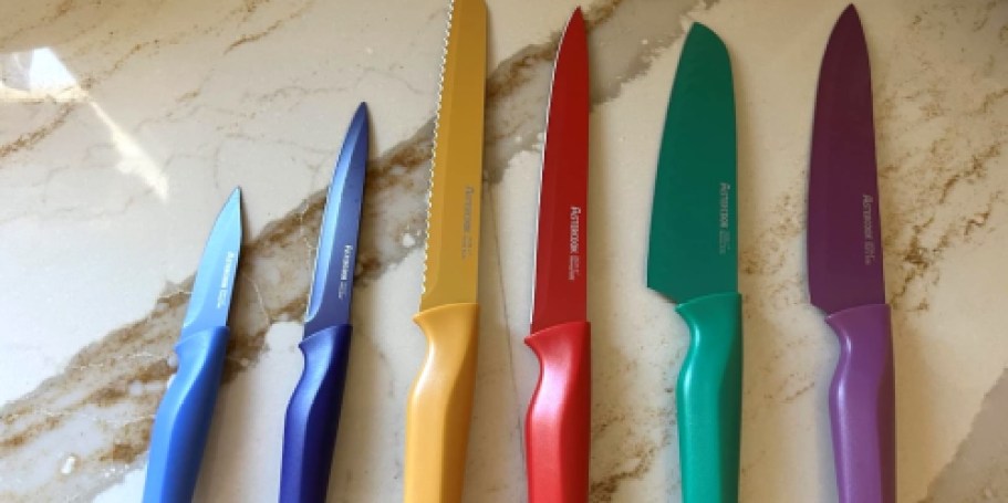 Stainless Steel 12-Piece Knife Set Only $12.49 on Amazon (Reg. $25)