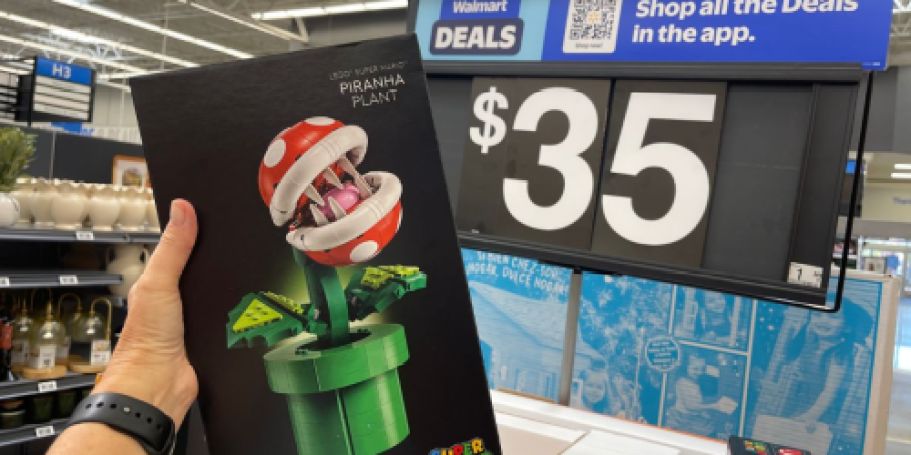 LEGO Super Mario Piranha Plant Only $35 Shipped on Amazon or Walmart (Reg. $60)