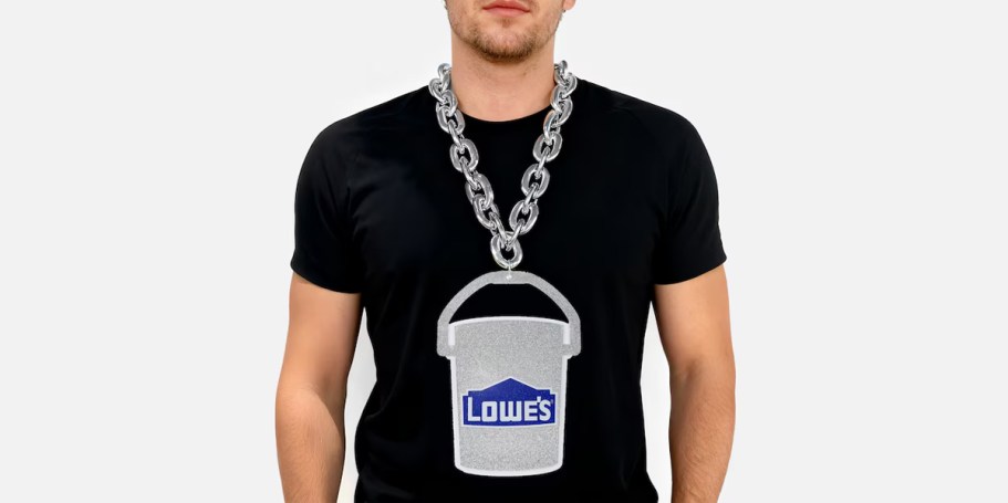 Lowe’s Really Said: Let’s Put a Bucket on a Chain and Call It Fashion