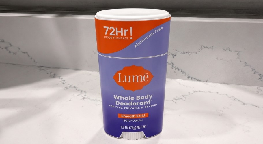 Lume Whole Body Deodorant from $8 Each Shipped for Prime Members