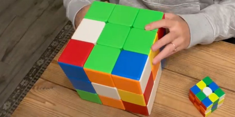 GIANT Magic Puzzle Cube Only $17.99 Shipped on Amazon (Regularly $36)