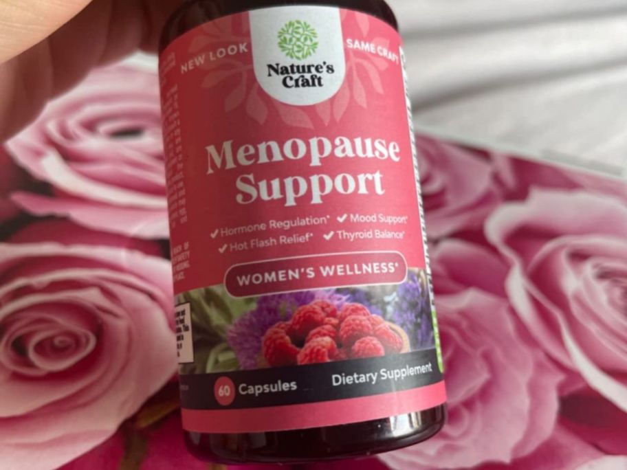 Nature's Craft Menopause Support 60-Count bottle