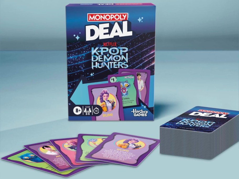Monopoly Deal: K-Pop Demon Hunters Game Now Available on Amazon