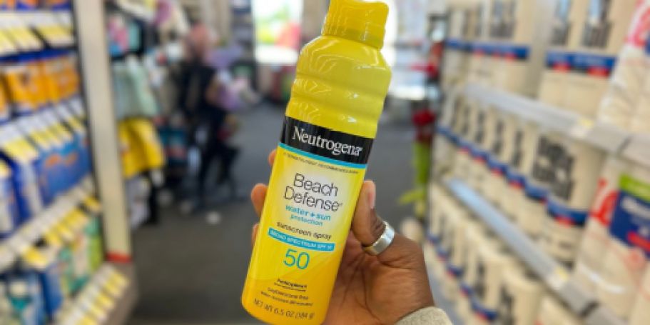 Neutrogena Beach Defense Sunscreen Spray UNDER $4 Shipped on Amazon